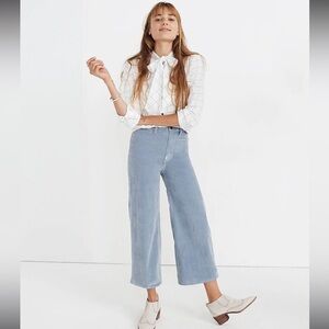 Madewell Flannel Tie-Neck‎ Shirt